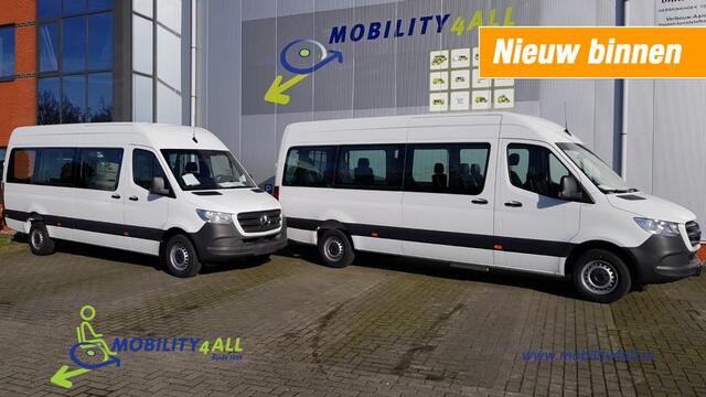 Mercedes-Benz SPRINTER Lange L3 9-persoons rolstoelbus Incl- BPM