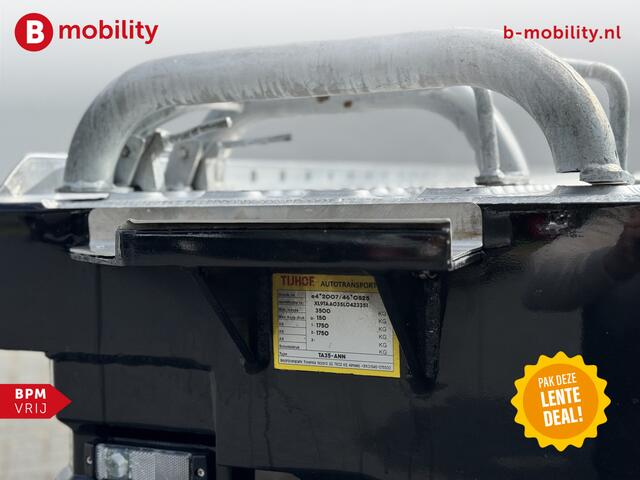 Mercedes-Benz SPRINTER 519 CDI Tijhof AluLiner Luchtvering+TA35-ANN Aanhanger 3.500kg Autotransporter/ Oprijwagen | Leer | Lier | 3-Zitplaatsen | Apple CarPlay | DAB | Adaptive Cruise Control | Navigatie | Trekhaak