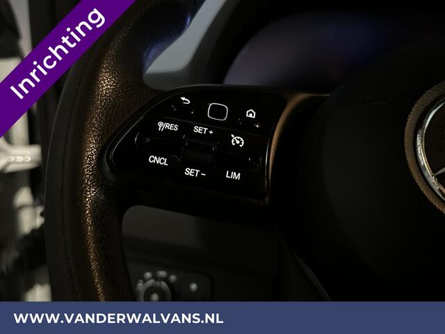 Mercedes-Benz SPRINTER 316 CDI 164pk L2H2 inrichting Euro6 Airco | 2800kg Trekhaak | Camera | Apple Carplay | Parkeersensoren inklapbare spiegels, standkachel, cruisecontrol, MBUX, Android auto