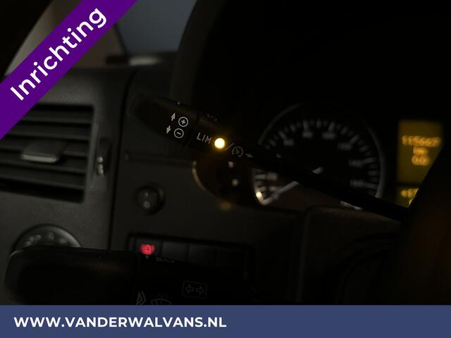 Mercedes-Benz SPRINTER 316 CDI 164pk L2H2 inrichting Euro6 Airco | 2800kg Trekhaak | Cruiscontrol Parkeersensoren, Chauffeursstoel