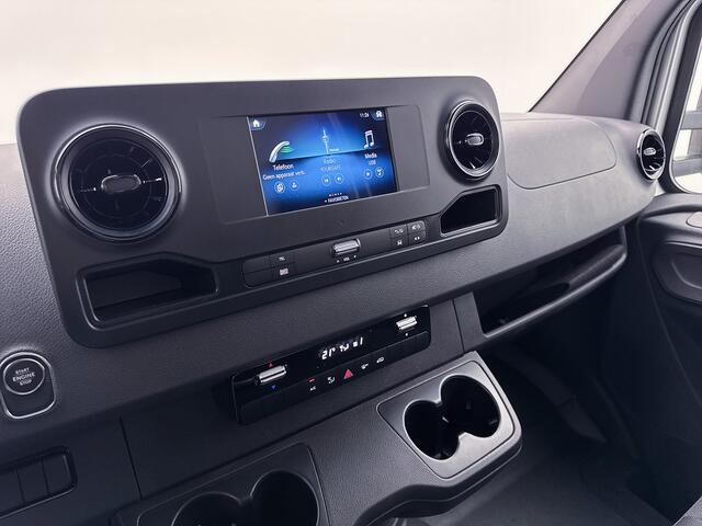 Mercedes-Benz SPRINTER 517 1.9 CDI L3 RWD Bakwagen Dhollandia Laadklep 1000KG zilvergijs Zijdeur Cruise control