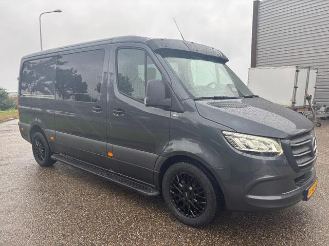 Mercedes-Benz SPRINTER 319CDI L2H1 Dubbelcabine 6+1 Pers Automaat Airco Cruisecontrol Led/Xenon 3500KG Trekhaak NIEUW BPM VRIJ