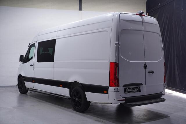 Mercedes-Benz SPRINTER 315 CDI 150 pk L3H2 Black&White Dubbel Cabine Navi, 360 Camera, AMG Grille, 18" LMV, Sidebars, Zonneklep, 6-Zits