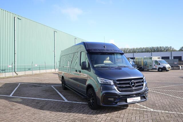 Mercedes-Benz SPRINTER 319 3.0 CDI L3H2 DC EURO VI-D 20inch-leder-softclose-220v-privacyglass-treeplanken-exclusief