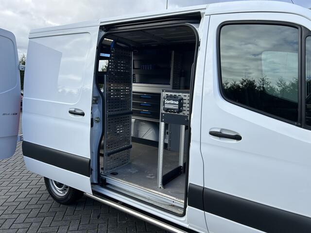 Mercedes-Benz SPRINTER 314 CDI / L1H1 / 1e EIG. / 2x SCHUIFDEUR / INRICHTING + LAADKRAAN / CAMERA / AIRCO / CRUISE / NAVI / APPLE CARPLAY