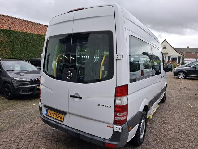 Mercedes-Benz SPRINTER 314 2.2 CDI 30950.- INCL BTW 9-PERSOONS ROLSTOEL LIFT 143PK