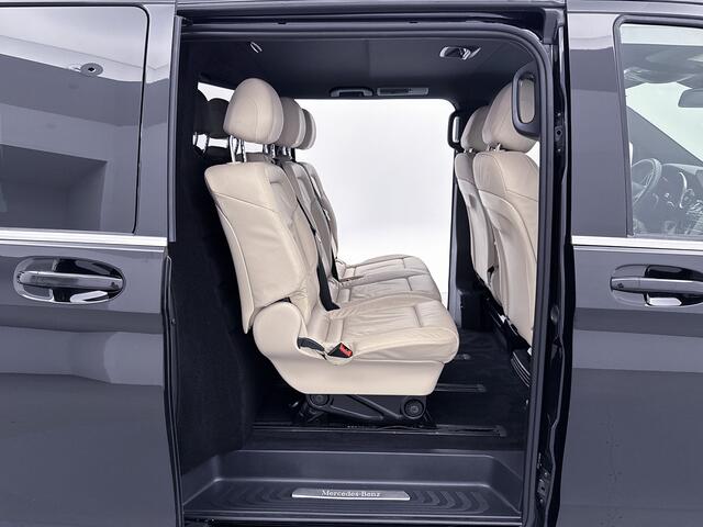 Mercedes-Benz V-KLASSE 250d Lang Edition Dubbele Cabine 360° Camera Leder 19" Inch lichtmetaal LED