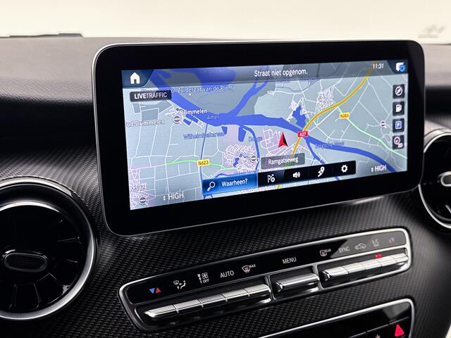 Mercedes-Benz V-KLASSE 250d 4-MATIC Extra Lang Dubbele Cabine AMG Styling Leder Dubbele Schuifdeur