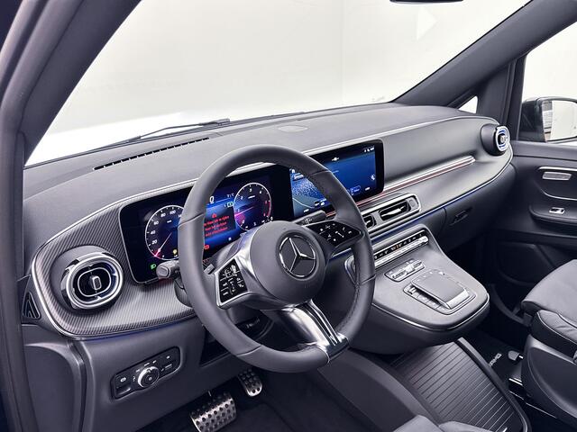 Mercedes-Benz V-KLASSE 300d 4-MATIC Extra Lang AMG Avantgarde BPM-Vrij Dubbele Cabine Elektrische Schuifdeuren 360 camera Adaptieve Cruise Control