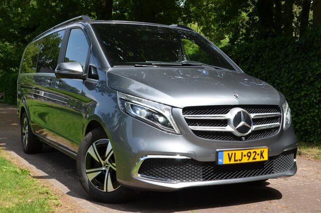 Mercedes-Benz V-KLASSE 300d Extra Lang DC Avantgarde Edition Automaat/Navi/Led/Leder/Camera/Afnb-Trekhaak/Cr-Controle/Privacy-Glass/17-Inch Lmv