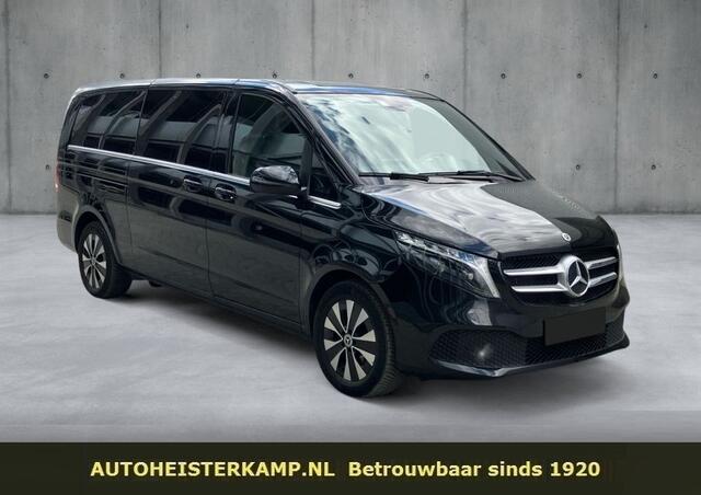 Mercedes-Benz V-KLASSE 300d Extra Lang Avantgarde 8-zitter 76.750 ex BTW EL. Schuifdeuren Leder Navi LED Standkachel