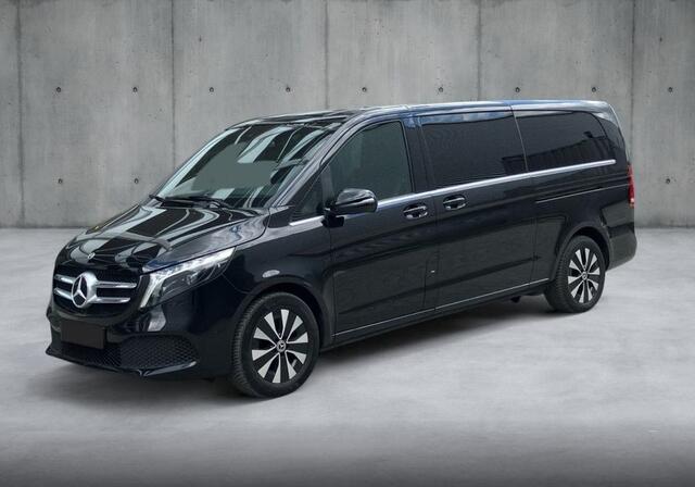 Mercedes-Benz V-KLASSE 300d Extra Lang Avantgarde 8-zitter 76.750 ex BTW EL. Schuifdeuren Leder Navi LED Standkachel