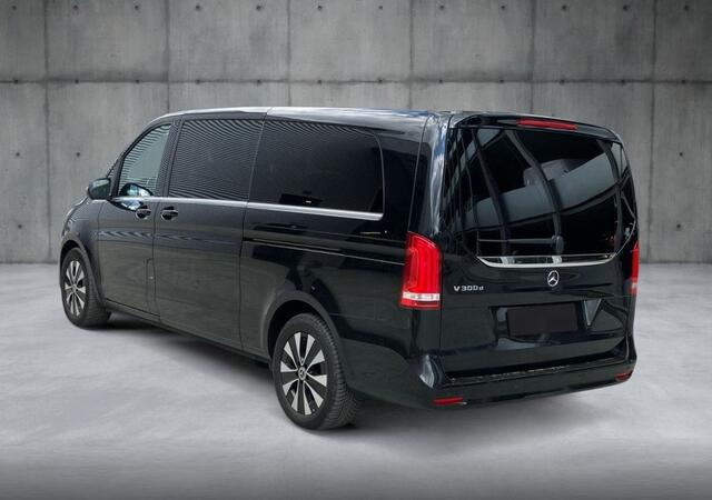 Mercedes-Benz V-KLASSE 300d Extra Lang Avantgarde 8-zitter 76.750 ex BTW EL. Schuifdeuren Leder Navi LED Standkachel