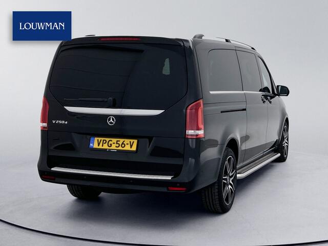 Mercedes-Benz V-KLASSE 250d Extra Lang DC Leder Dubbele cabine Elektrische schuifdeuren 19" inch AMG Camera