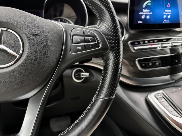Mercedes-Benz V-KLASSE 250d Extra Lang DC Leder Dubbele cabine Elektrische schuifdeuren 19" inch AMG Camera