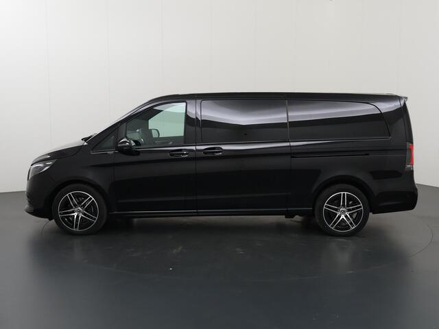 Mercedes-Benz V-KLASSE 250d 4-MATIC XL L3 AVANTGARDE | DUBBELE CABINE | 360 CAMERA | DISTRONIC PLUS | LEDER ZWART "LUGANO" | ALARM | STOELVERWARMING | NAVIGATIE | CARPLAY | ANDROID AUTO | AUTOMATISCHE AIRCO | DAB+ |