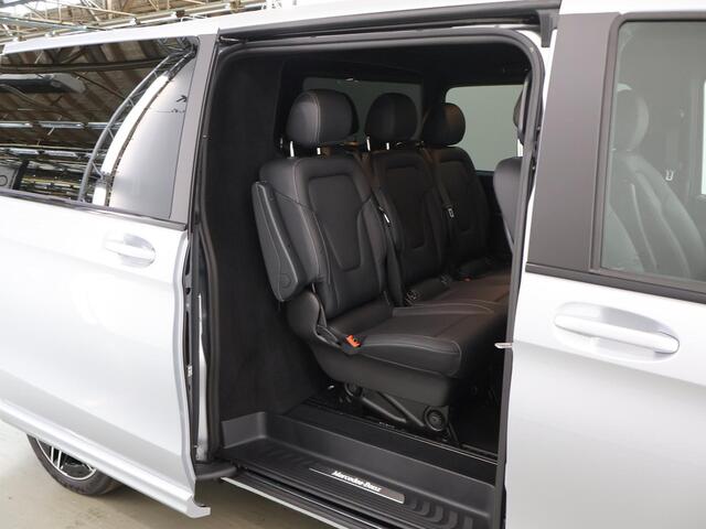 Mercedes-Benz V-KLASSE 250d 4-MATIC AMG | XL L3 | DUBBELE CABINE | 360 CAMERA | DISTRONIC PLUS | LEDER ZWART "LUGANO" | ALARM | STOELVERWARMING | NAVIGATIE | CARPLAY | ANDROID AUTO | CLIMATE CONTROL | DAB+ | CERTIFIED