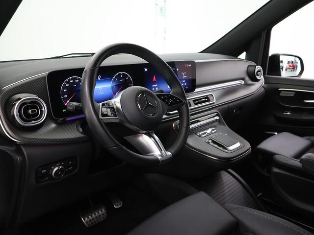Mercedes-Benz V-KLASSE 300d | L2 Lang | AMG | Dubbele Cabine | BURMESTER | 360 CAMERA | DISTRONIC PLUS | LEDER ZWART "LUGANO" | ALARM | STOELVERWARMING | NAVIGATIE | CARPLAY | ANDROID AUTO | CLIMATE CONTROL | DAB+ | CERTIFIED