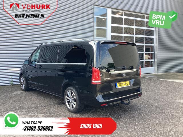 Mercedes-Benz V-KLASSE 300d Aut. XL L3 Avantgarde Edition BPM VRIJ! 2xElek.Schuifdeur/ Leder/ LED/ Standkachel/ Carplay/ Afn.Trekhaak/ Stoelverw./ Alarm III/ Navi/ Camera/ PDC/ Cruise/ 18" LMV