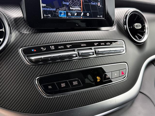 Mercedes-Benz V-KLASSE 250d L2 Avantgarde AMG 431km! Dubbele Cabine Elektrische schuifdeuren DC Night pakket Leder