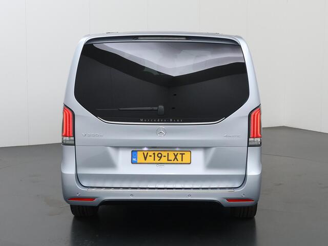 Mercedes-Benz V-KLASSE 250d 4-MATIC XL L3 Avantgarde | Dubbele Cabine 360 CAMERA | DISTRONIC PLUS | LEDER | ZWART "LUGANO" | ALARM | STOELVERWARMING | NAVIGATIE | CARPLAY | ANDROID AUTO | CLIMATE CONTROL | DAB+ | CERTIFIED