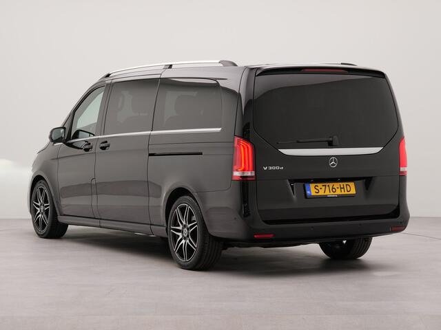 Mercedes-Benz V-KLASSE 300d Extra Lang Avantgarde Edition 8 pers | Navigatie | Voorstoelen Verwarmd | Parkeersensoren Voor én Achter | Achteruitrijcamera | Burmester Audiosysteem | Cruise Control | DAB | Dodehoekdetectie | Lane Assist | Schuifdeuren Links