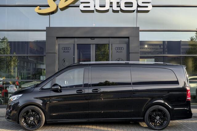 Mercedes-Benz V-KLASSE V300d AMG 240pk Extra Lang XL Burmester Elektrische schuifdeuren Trekhaak Night pakket Black Edition