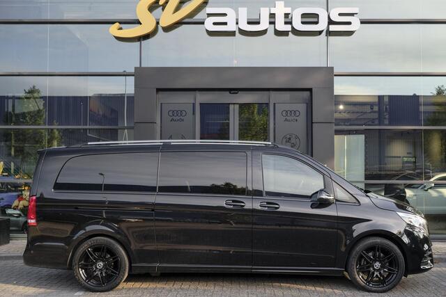 Mercedes-Benz V-KLASSE V300d AMG 240pk Extra Lang XL Burmester Elektrische schuifdeuren Trekhaak Night pakket Black Edition
