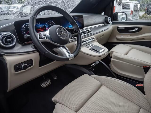 Mercedes-Benz V-KLASSE 250d L2 Avantgarde Nieuw Model 7-zitter Airmatic Stoelkoeling Distronic Trekhaak Burmester 360 Camera Stuurverwarming LED 18 Inch