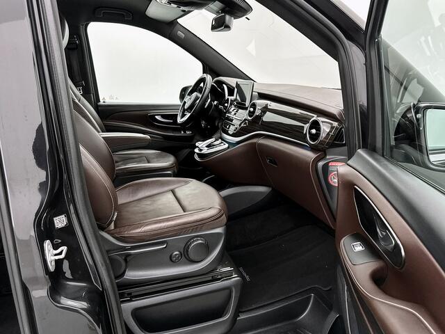 Mercedes-Benz V-KLASSE 220d Lang Avantgarde Edition 8 Persoons Elektr schuifdeuren Nappa Leder Pano 8 zitplaatsen Geel kenteken