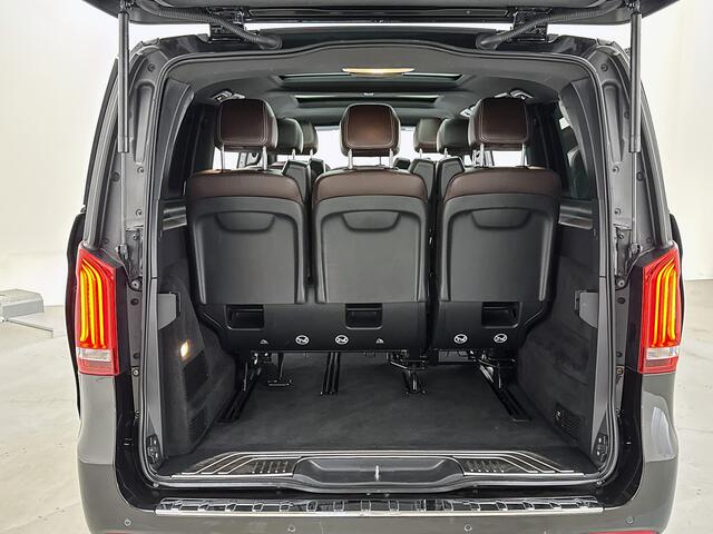Mercedes-Benz V-KLASSE 220d Lang Avantgarde Edition 8 Persoons Elektr schuifdeuren Nappa Leder Pano 8 zitplaatsen Geel kenteken
