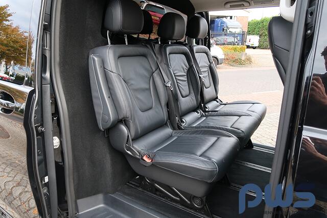 Mercedes-Benz V-KLASSE 300d Extra Lang Dub.Cab. Leer / 360 camera / 2 x schuifdeur elek. / PDC / LED / Navi / Ambiance verlichting