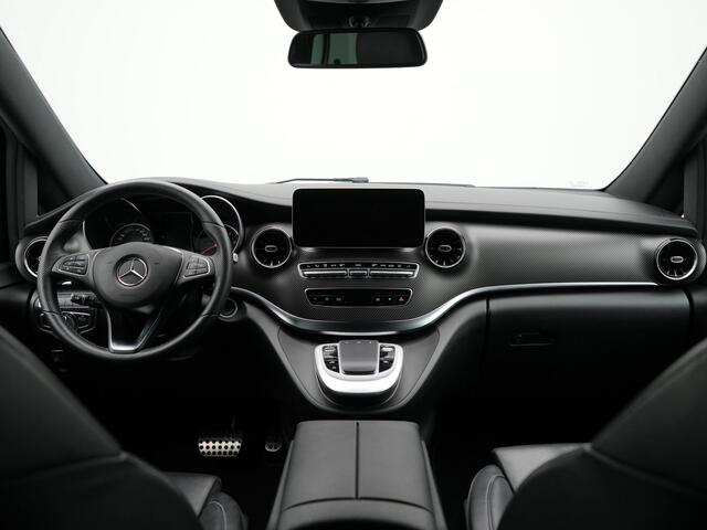 Mercedes-Benz V-KLASSE 300d Extra Lang Avantgarde Edition | Navigatie | Voorstoelen Verwarmd | Parkeersensoren Voor én Achter | Achteruitrijcamera | Burmester Audiosysteem | Cruise Control | DAB | Dodehoekdetectie | Lane Assist | electr.Schuifdeuren