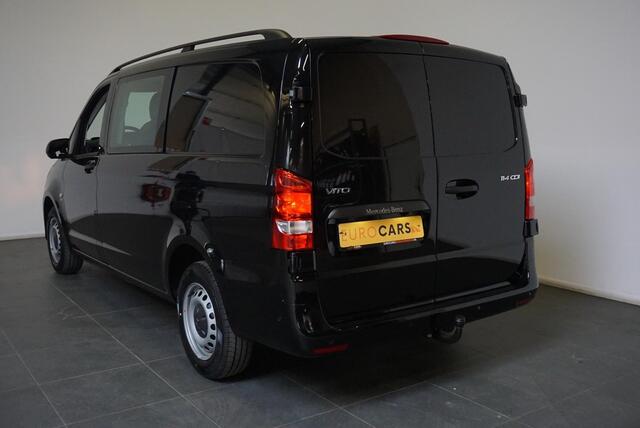 Mercedes-Benz VITO 114 CDI Lang Dubbele Cabine Automaat Airco Navigatie Parkeersensoren 6-zits Trekhaak