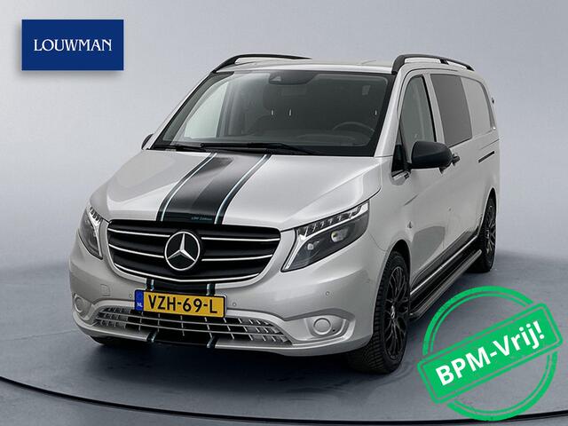 Mercedes-Benz VITO 114 CDI Extra Lang DC 19" inch AMG Dubbele Cabine XL LED Trekhaak Apple Carplay/Android Auto Achteruitrijcamera Cruise Control