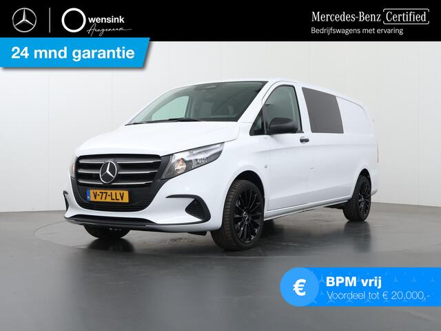 Mercedes-Benz VITO 116 CDI Aut. | XL L3 | Select 4X4 | Dubbele Cabine | Parkeercamera | Climate Control | Stoelverwarming | Keyless Go | 2500 KG. AHW | Certified