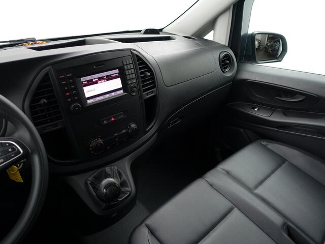 Mercedes-Benz VITO 116 CDI XL AMG Night Edition- 3 Pers, Leder, Stoelverwarming, Park Assist, Cruise, Clima, Sidebars