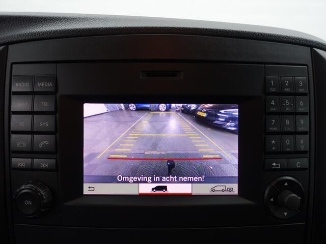 Mercedes-Benz VITO 114 CDI Lang Ambition Aut- 3 Pers, Navi, Clima, Camera, Cruise, Dynamic Select, Grijs Kenteken