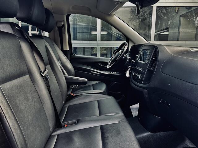 Mercedes-Benz VITO 116 CDI Automaat | Exclusive | Extra Lang | Dubbele Cab. | 6 persoons | Led | Leer | Standkachel | Camera | Navigatie | Ex BTW
