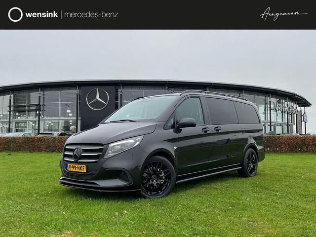 Mercedes-Benz VITO 119 CDI L2 Select Dubbele Cabine | 19 inch | Leer Mercedes-Benz Vito 119 CDI L2 Select Dubbele Cabine | 20 inch | Leer | Luchtvering | Rij-assistent Pakket Plus | 2500kg Trekhaak | Elektrisch Verstelbare Stoelen met Memory | ETCETERA....