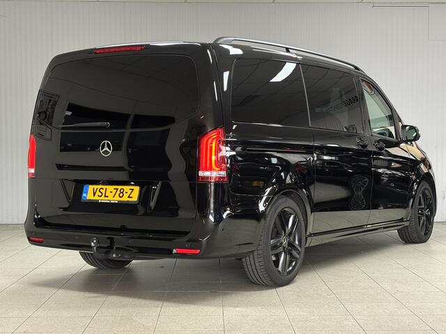 Mercedes-Benz VITO 114 CDI Lang DC Comfort/ AMG-Line/ Trekhaak/ Dubbele Schuifdeur/ Automaat/ Leder/ LED Koplampen/ Apple + Android/ DAB+/ Camera/ 19'' LMV/ Stoelverw./ Navi/ Clima/ Cruise/ PDC V+A/ Extra getint glas.