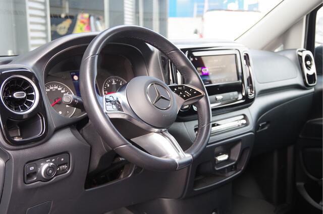 Mercedes-Benz VITO 114CDI L2 AUT. DC-5P, LEDER, CAMERA, CRUISE, CLIMA, COMFORT STOELEN, LEDER STUURWIEL, DUBBELE CABINE