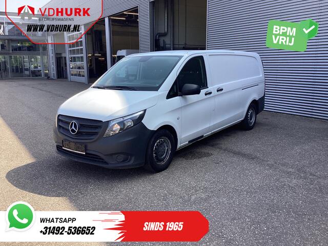 Mercedes-Benz VITO 116 CDI L3 XL EXPORT ONLY 2xSchuifdeur/ Standkachel/ Stoelverw./ Cruise/ Airco/ Trekhaak