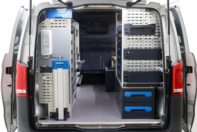 Mercedes-Benz VITO 114 CDI 136pk Compact 9G Automaat 2x Schuifdeur/LED/Camera/Navi/Inrichting 05-2022