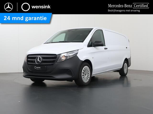 Mercedes-Benz VITO 116 CDI | AUT. | L3 XL | PRO | 270° DEUREN | TREKHAAK | NAVIGATIE | CRUISE CONTROL | AIRCO | ACHTERUITRIJCAMERA | BETIMMERDE LAADRUIMTE HOUT | BIJRIJDERSBANK