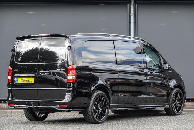 Mercedes-Benz VITO 119Cdi 190Pk 9G-Tronic Aut. | Dubbele Cabine | Mixto Pro Sport | Extra lang | 2x Schuifdeur | 360° Camera | Trekhaak | Spoilerpack | 20''