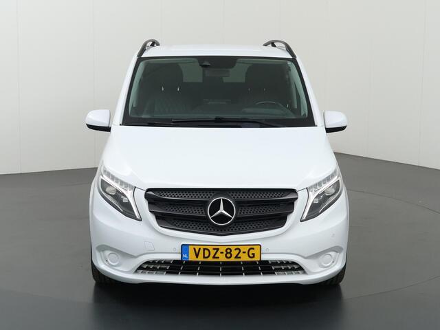 Mercedes-Benz VITO 119 CDI Aut. | L3 XL | Dubbele Cabine | Schuifdeur L+R | LED Koplampen | Lederen Bekleding | Achterdeuren | Climate Control | LM Velgen | 5-zits | Certified