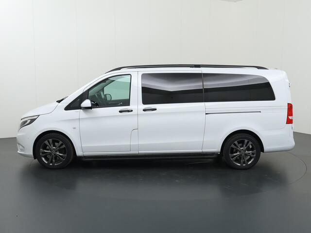 Mercedes-Benz VITO 119 CDI Aut. | L3 XL | Dubbele Cabine | Schuifdeur L+R | LED Koplampen | Lederen Bekleding | Achterdeuren | Climate Control | LM Velgen | 5-zits | Certified
