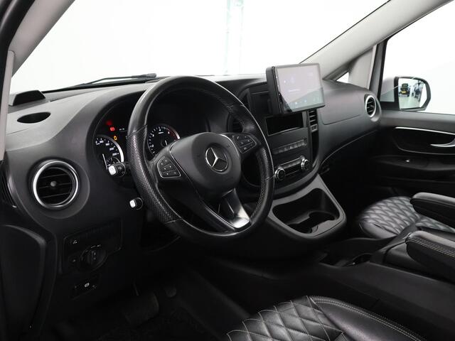 Mercedes-Benz VITO 119 CDI Aut. | L3 XL | Dubbele Cabine | Schuifdeur L+R | LED Koplampen | Lederen Bekleding | Achterdeuren | Climate Control | LM Velgen | 5-zits | Certified