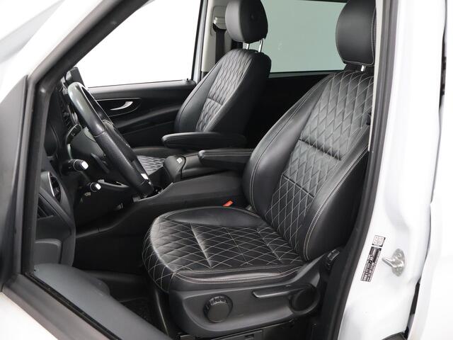 Mercedes-Benz VITO 119 CDI Aut. | L3 XL | Dubbele Cabine | Schuifdeur L+R | LED Koplampen | Lederen Bekleding | Achterdeuren | Climate Control | LM Velgen | 5-zits | Certified